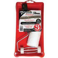 Bennett RED 100TR-10 Roller Set, Semi-Smooth, Smooth Surface, Fabric/Plastic, 3-Piece